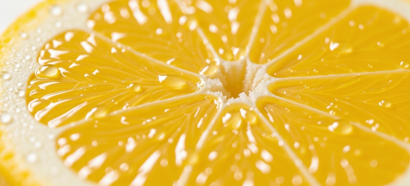 Detaliu microscopic citrice